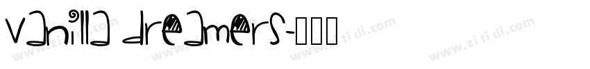 Vanilla Dreamers字体转换